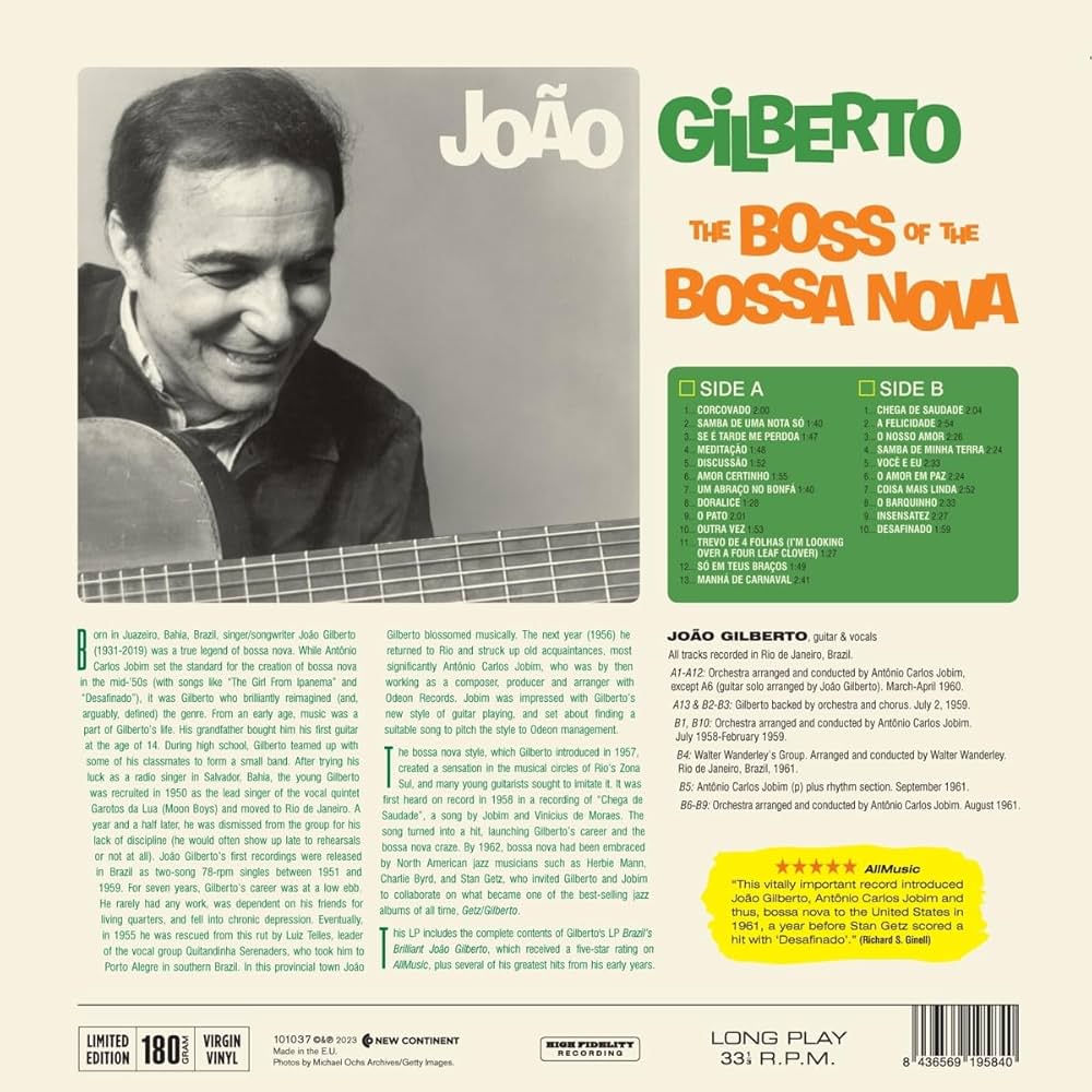 Brazilian Love Affair - Boss Of The Bossa Nova - Limited 180-Gram